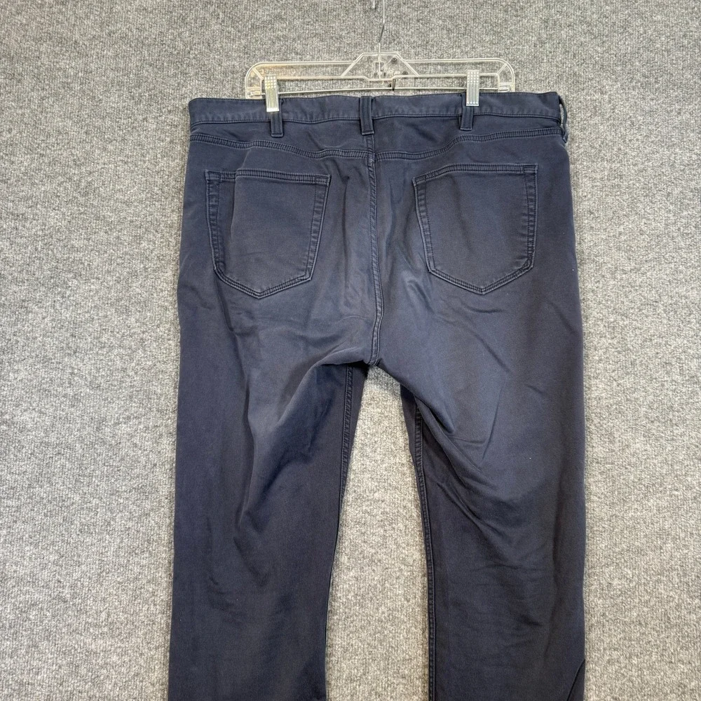 Banana Republic Traveler Pants Mens 38x32 Blue‎ Slim Fit Stretch Casual Chino
